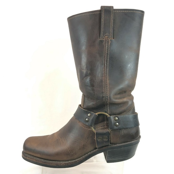 Frye Harness 12R Mid Riding Boots - Picture 1 of 8